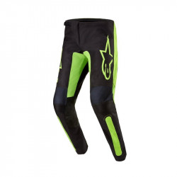 ALPINESTARS - PANTALONI MOTOCROSS FLUID LURV NERO/GIALLO FLUO