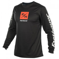 FASTHOUSE - MAGLIA MOTOCROSS CARBON ECHO - NERO/ROSSO
