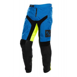 FASTHOUSE - PANTALONI MOTOCROSS BAMBINO CARBON ECHO - BLU/GIALLO/NERO