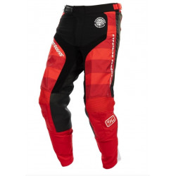 FASTHOUSE - PANTALONI MOTOCROSS GRINDHOUSE ATOMIC - ROSSO/NERO/BIANCO