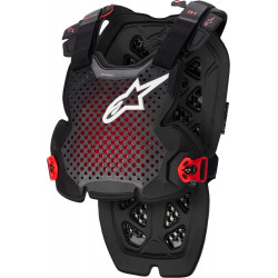 ALPINESTARS - PETTORINA A-1 PRO CHEST PROTECTOR - NERO/ROSSO